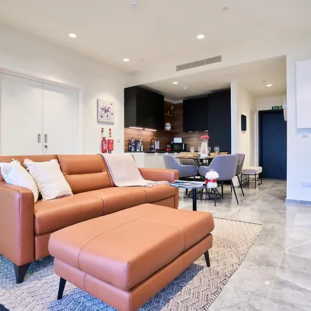 Lejlighed Elegant One Bedroom With A Stunning Seaview Saint Julian's